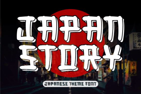 A Display Font That Tells a Japan Story