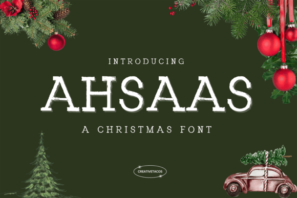Ahsaas: A Textured Display Font for Bold Web Design