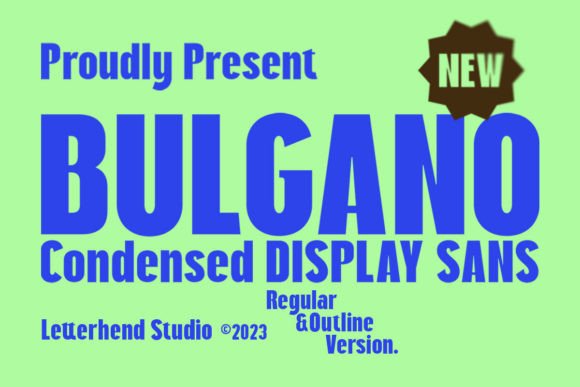Bulgrano Display Font: Crafting Visual Impact in Digital Marketing