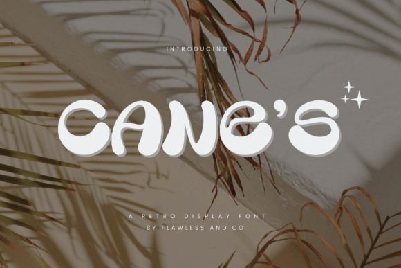 Cane s: A Retro Display Font That Elevates Brand Identity