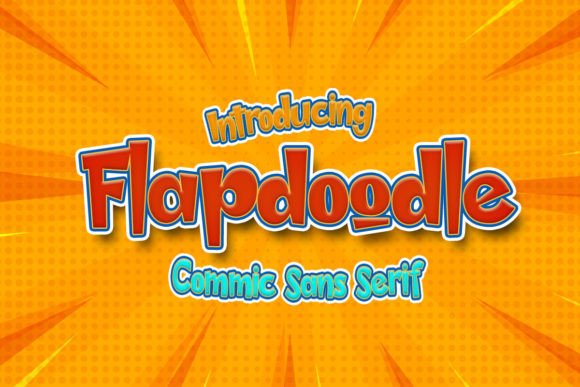 Flapdoodle: A Playful Handwritten Display Font for Editors