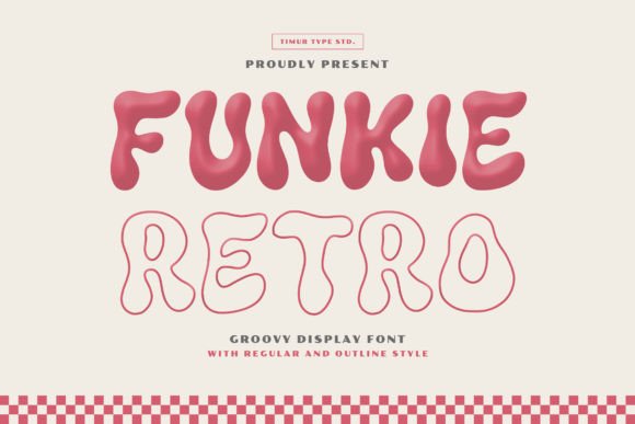 Funkie Retro: A Display Font That Stops the Scroll