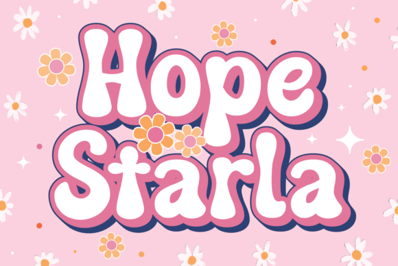 Hope Starla: The Retro Display Font Marketers Crave