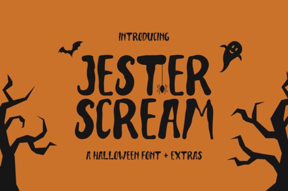 Jester Scream: A Gory Display Font for Edgy Web Design