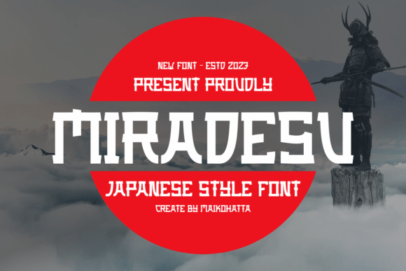 Miradesu: The Display Font for Elevated Editorial Projects