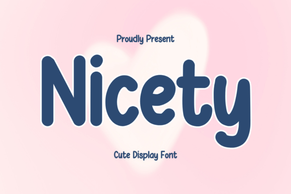 Nicety: A Modern Display Font for Editorial Design
