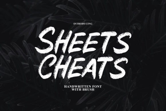 Sheets Cheats: A Bold Display Font for Marketers