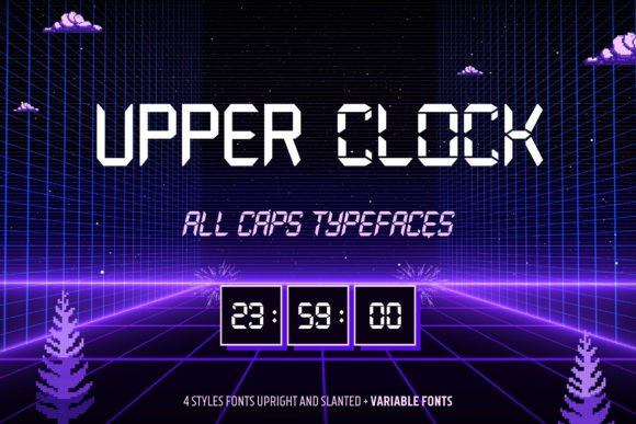 Upper Clock: The Display Typeface for Editorial Design